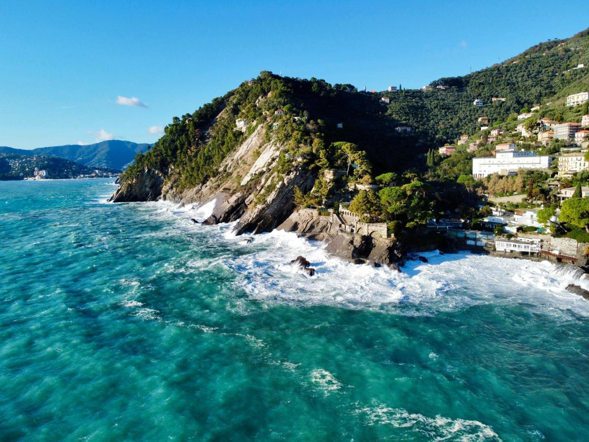Ferienwohnung Un Passo Dal Mare Zoagli Exterior foto
