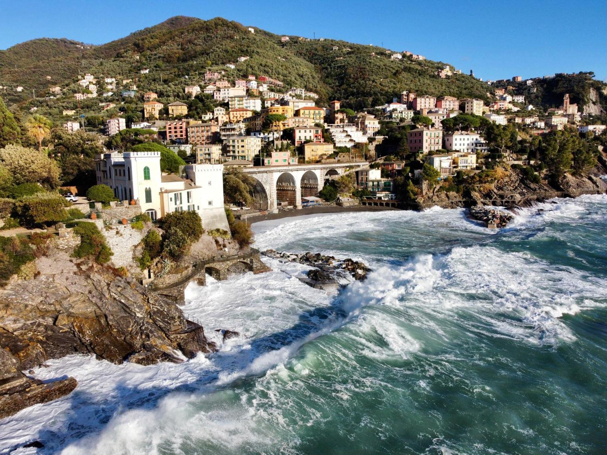 Ferienwohnung Un Passo Dal Mare Zoagli Exterior foto