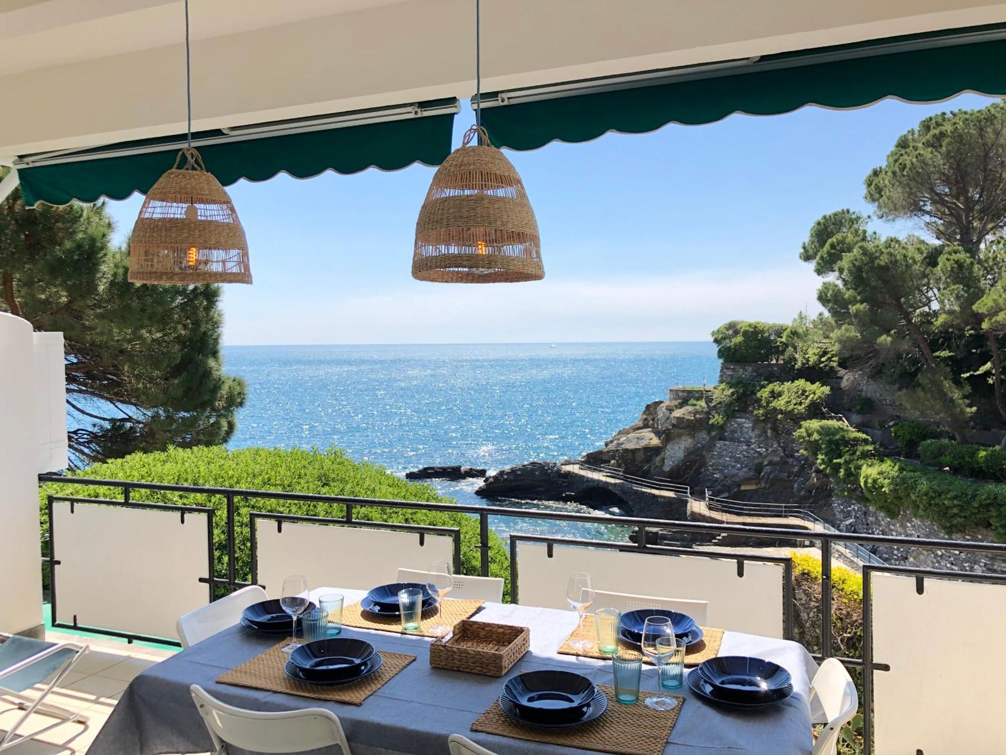 Ferienwohnung Un Passo Dal Mare Zoagli Exterior foto