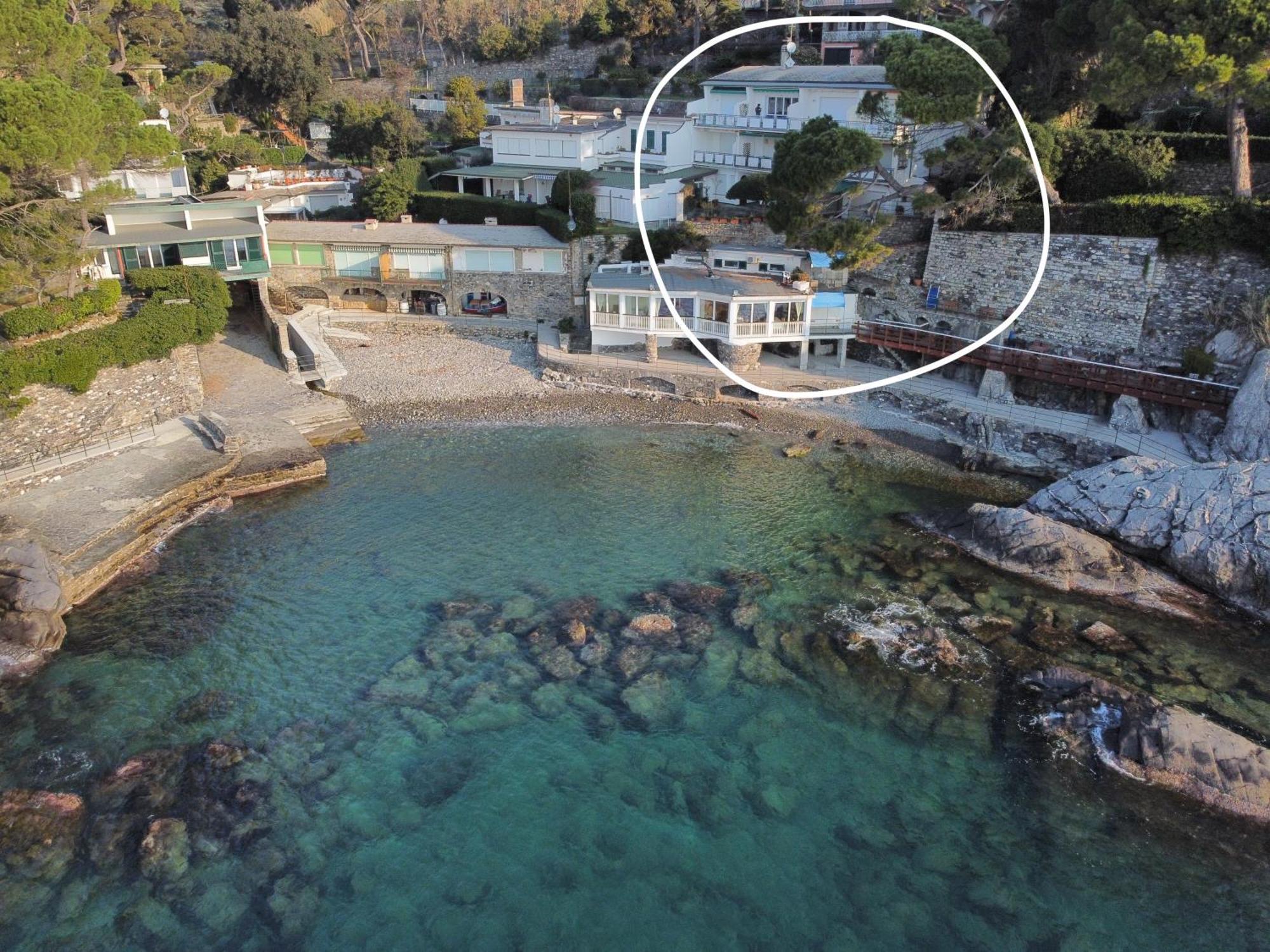 Ferienwohnung Un Passo Dal Mare Zoagli Exterior foto