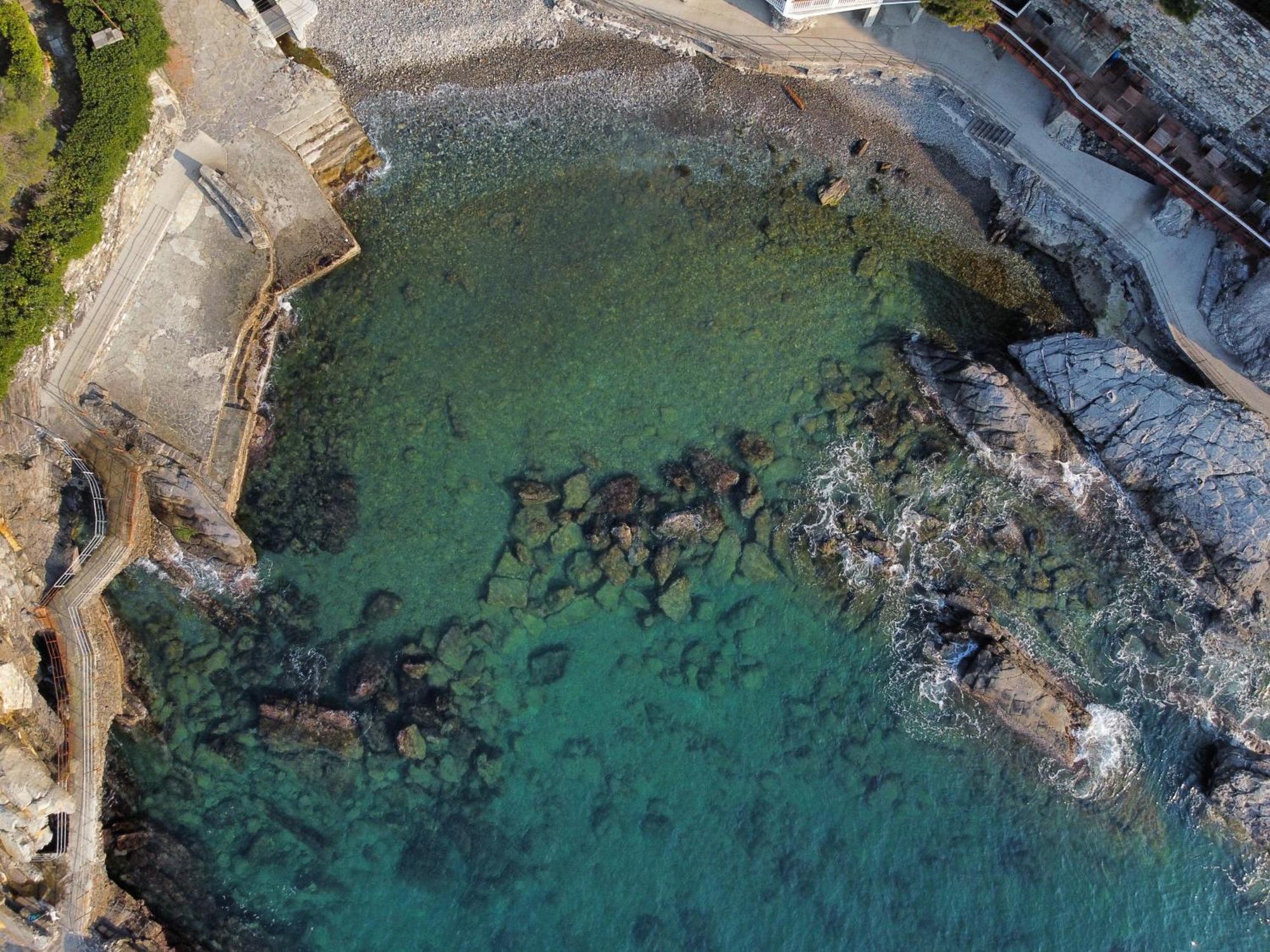 Ferienwohnung Un Passo Dal Mare Zoagli Exterior foto