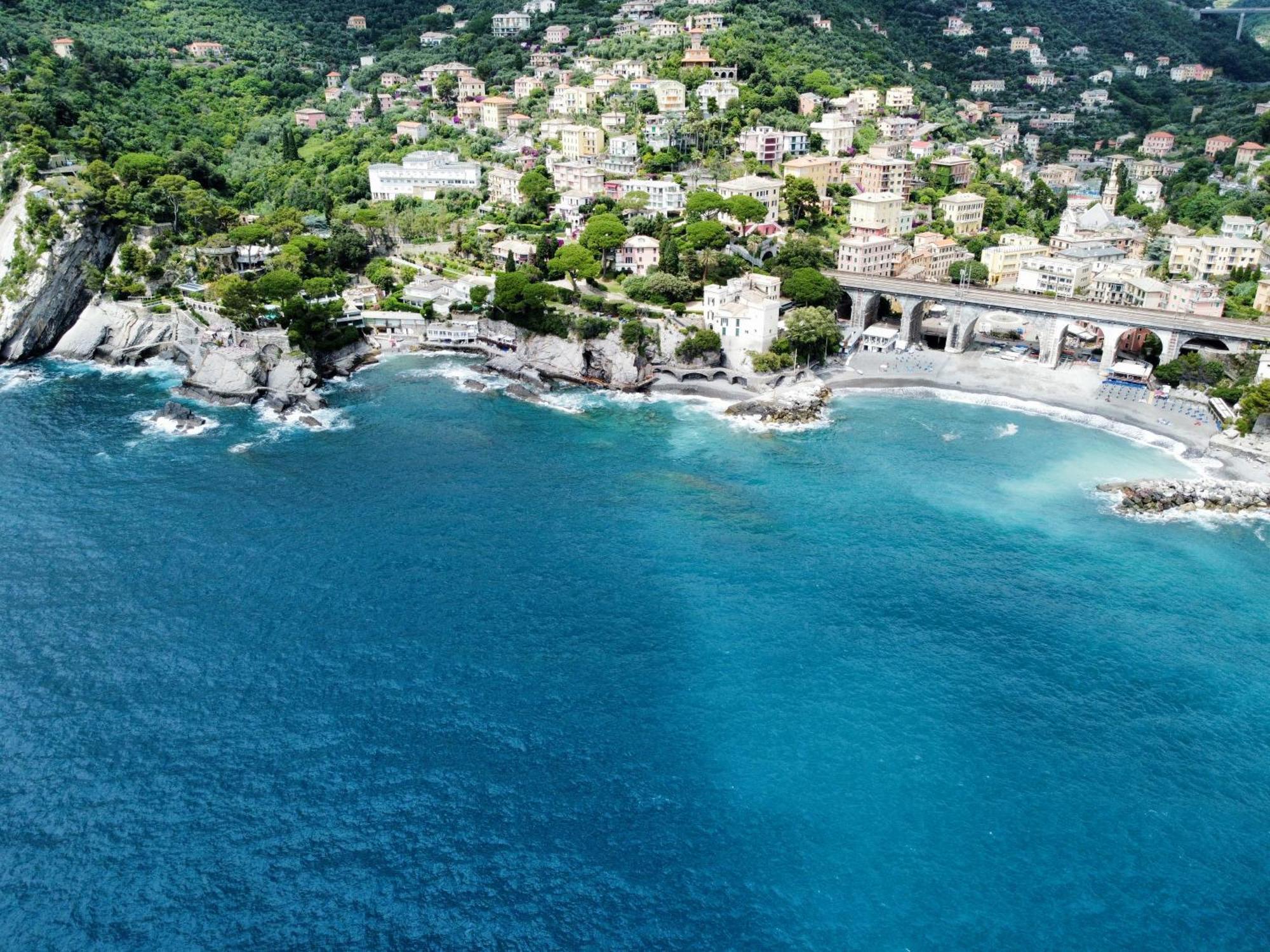 Ferienwohnung Un Passo Dal Mare Zoagli Exterior foto